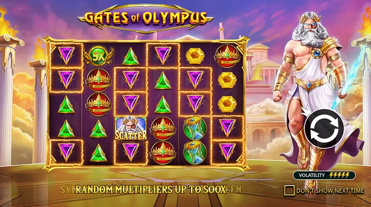 gates of olympus screenshot